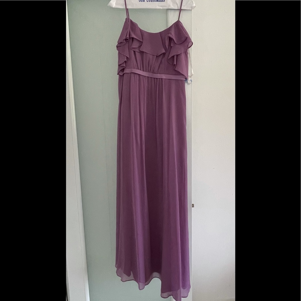 Davids bridal off shoulder bridesmaid dress